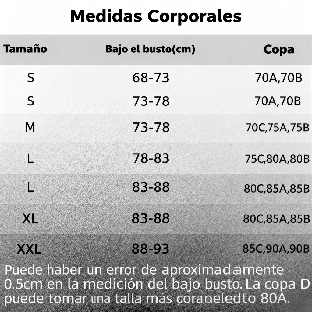 ComfortLift™- Sujetador Deportivo Sin Aros.
