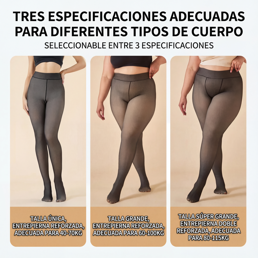 NudeCaldo Luxe™ - Mallas Térmicas