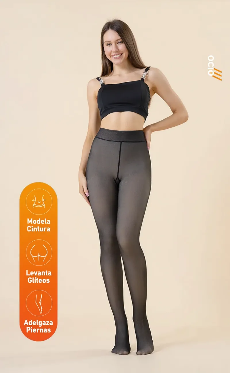 NudeCaldo Luxe™  Mallas Térmicas Efecto Piel