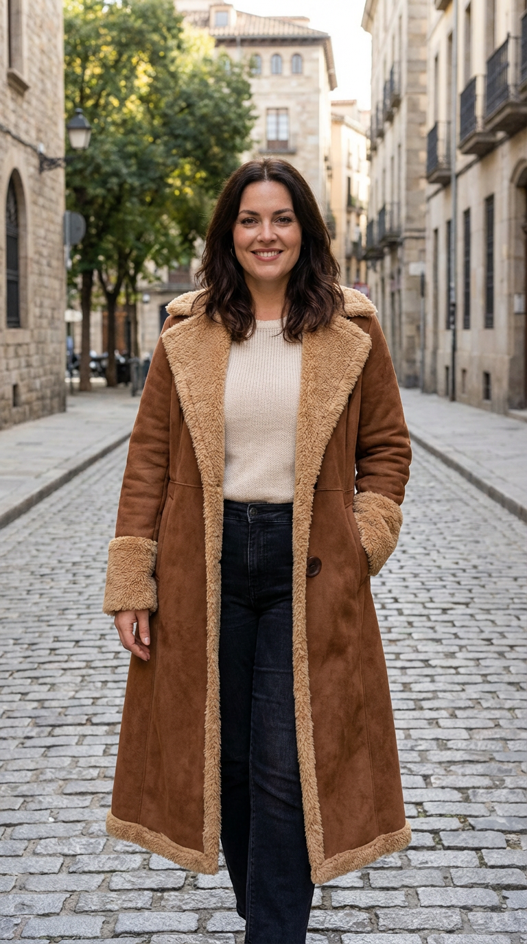 Valeria Stille – Abrigo Vaquera Cálida™