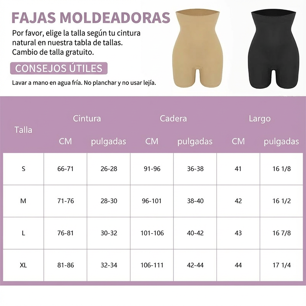 SculptLift Pro-Short Moldeador Seamless.