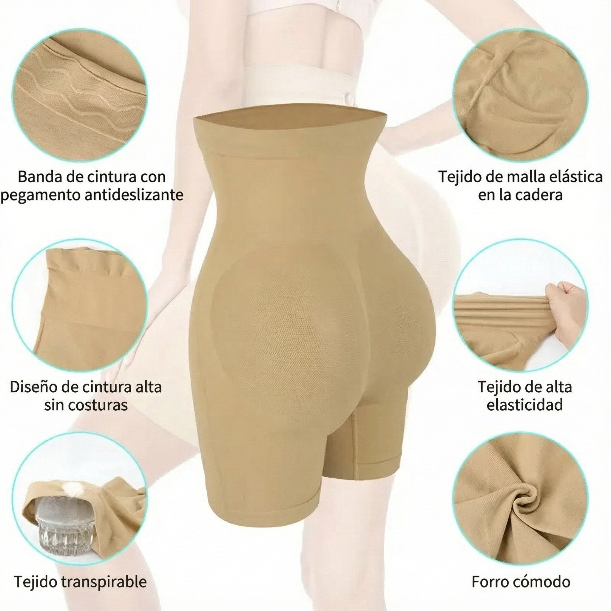 SculptLift Pro-Short Moldeador Seamless.