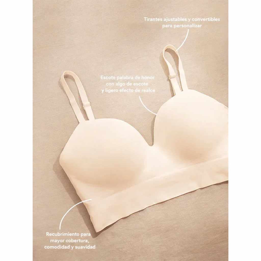 NaturalLift™ - Sujetador Moldeador Seamless.