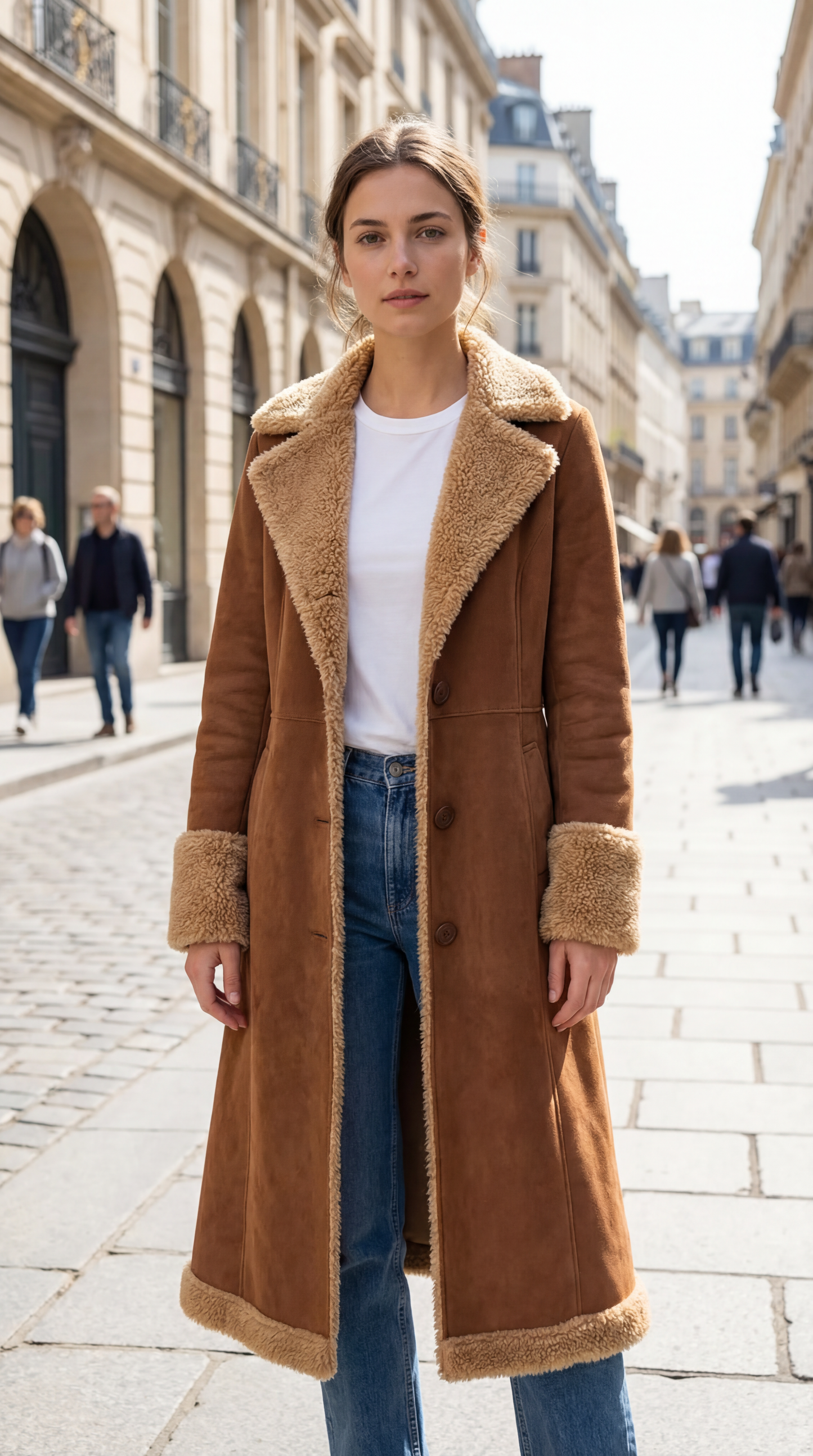 Valeria Stille – Abrigo Vaquera Cálida™