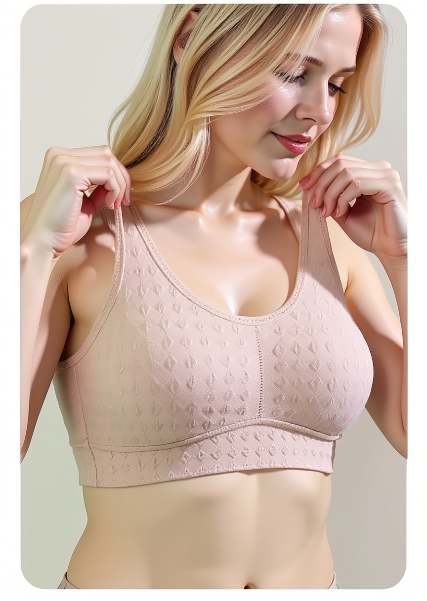 Serena Cotton™ - Sujetador Suave  sin Aros.
