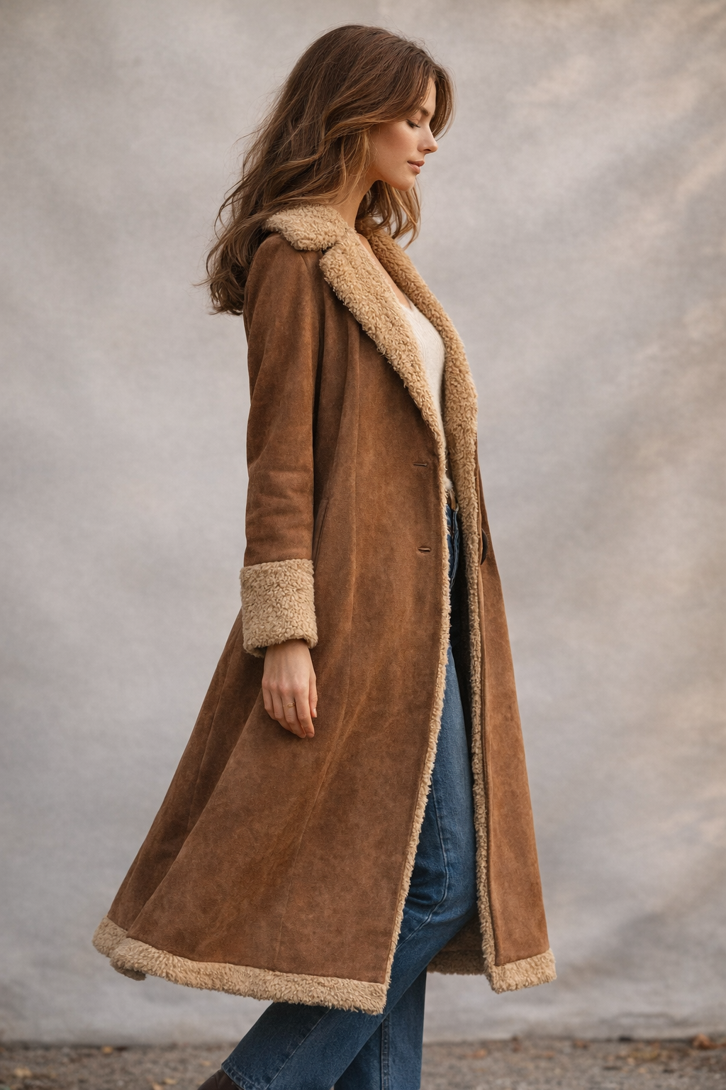 Valeria Stille – Abrigo Vaquera Cálida™