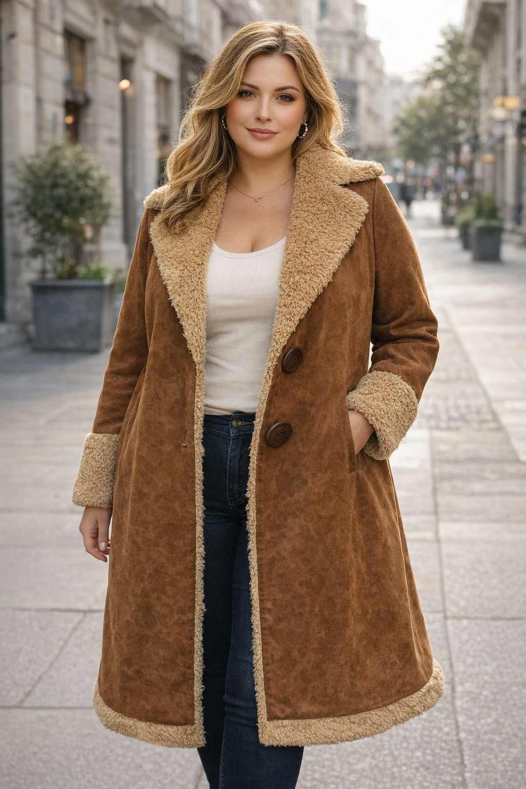 Valeria Stille – Abrigo Vaquera Cálida™