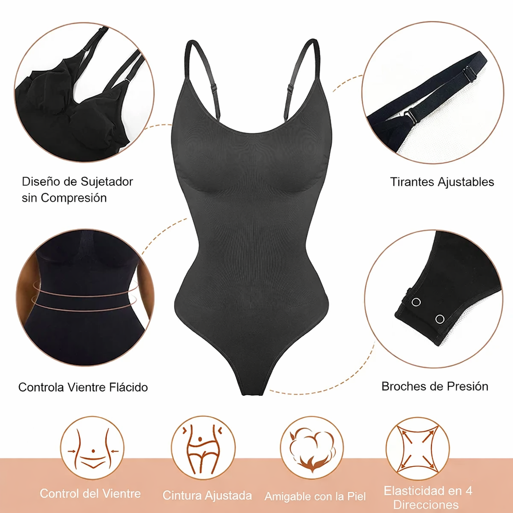 Espalda Libre™ - Body Moldeador Seamless.
