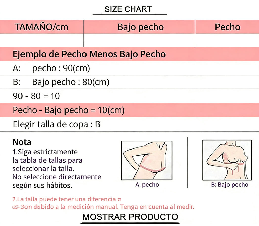 Valeria Soft™- Sujetador basico.