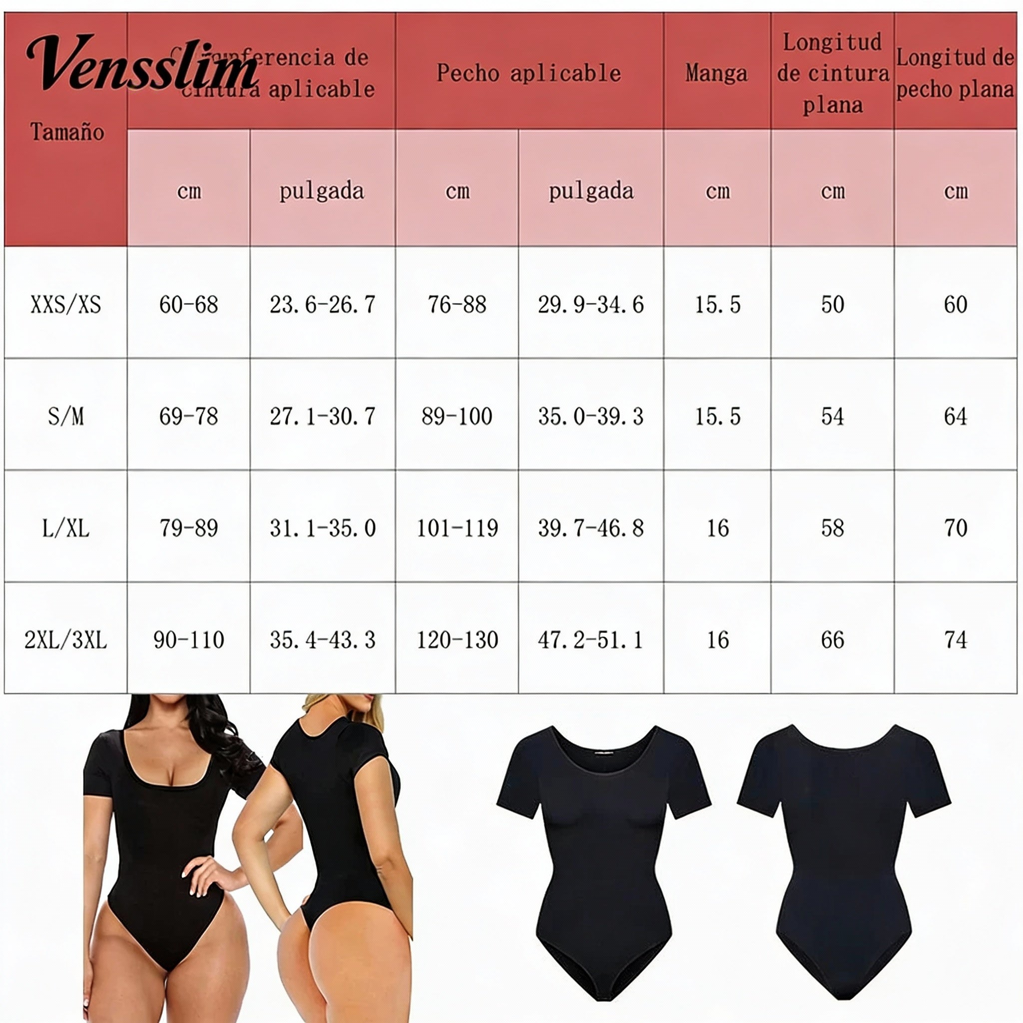 Moldeo Total Pro™ – Bodysuit Moldeador 360°