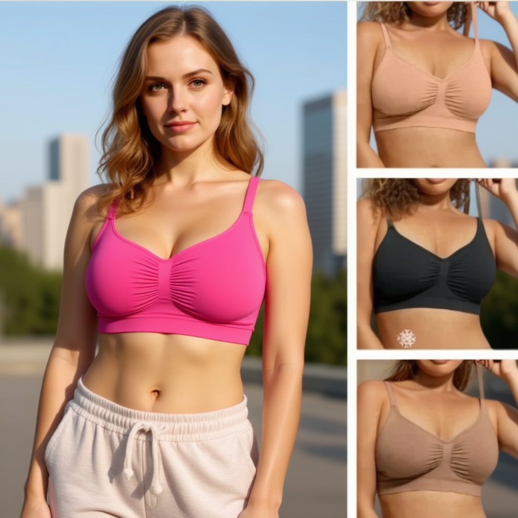 Valeria Seamless Comfort Bra™ – Sujetador Sin Aros Seamless y Cómodo