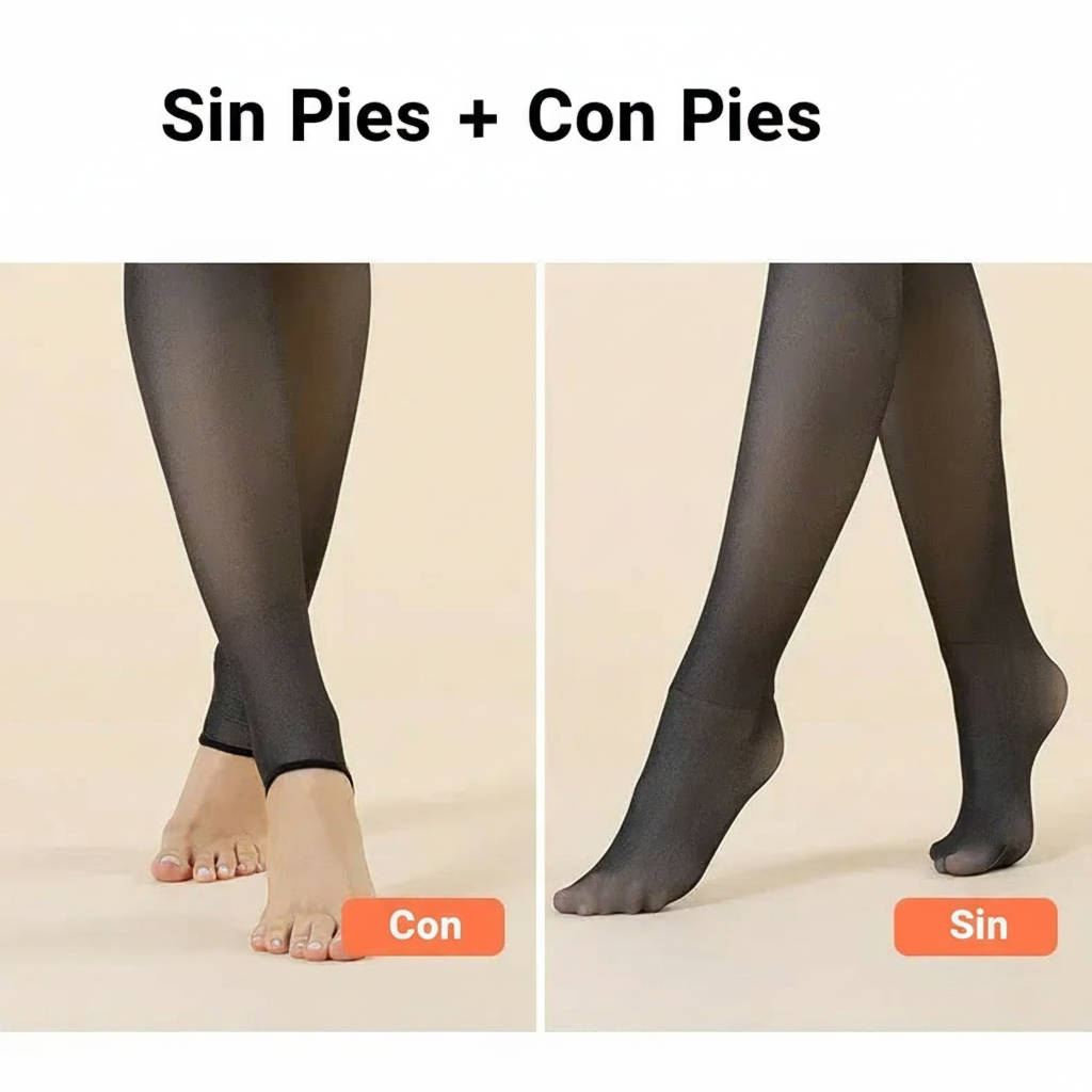 NudeCaldo Luxe™  Mallas Térmicas Efecto Piel